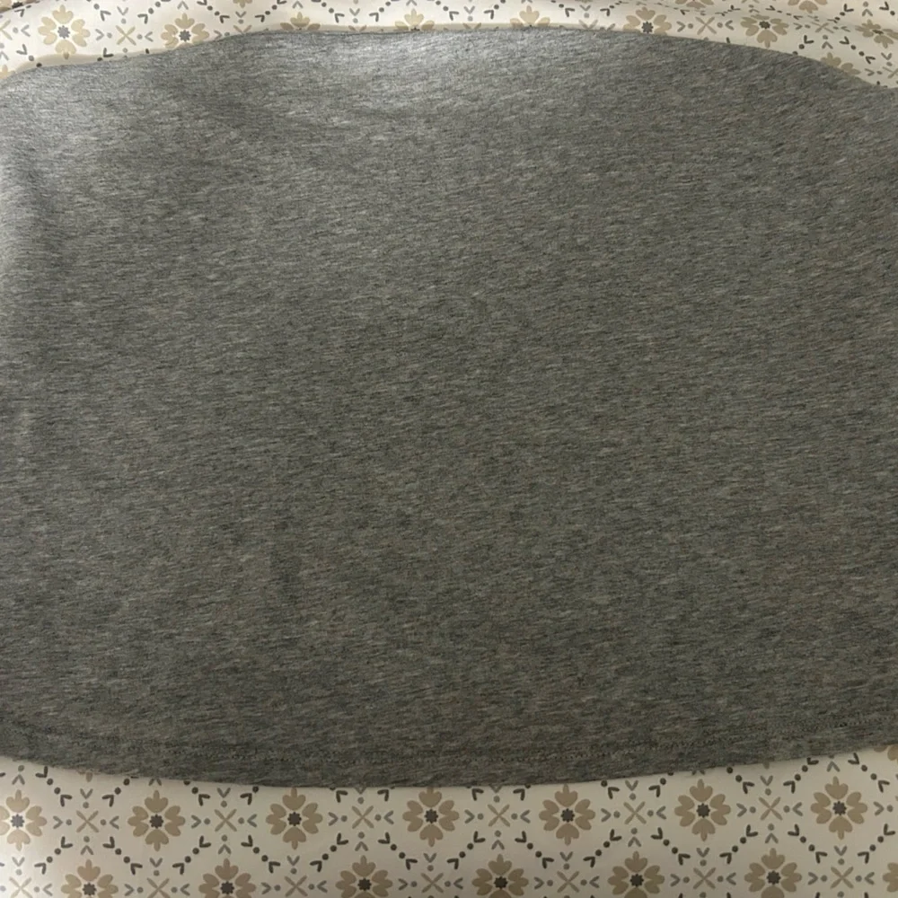Free People Gray Ribbed Tank Top - Picture 1 of 3